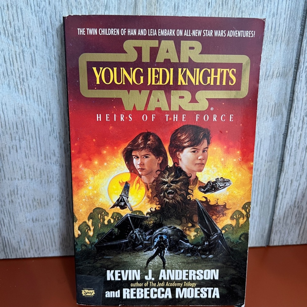 Star Wars Young Jedi Knights Heirs of the Force Kevin J Anderson 1995 Paperback